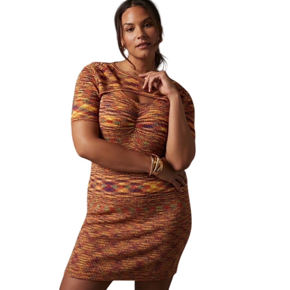 Anthropologie Cut‎ Out Knit Dress